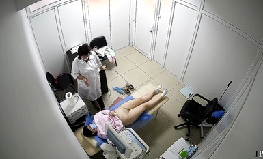 監控偷拍婦科檢查 無毛逼被扒開 每天女的很多 大飽眼福