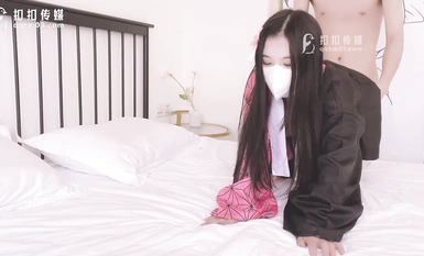 扣扣傳媒 QQOG017 彌豆子遭潛規則 小敏兒