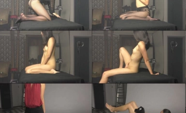 極品身材長腿美人痣嫩模工作室大尺度拍攝人體藝術網襪全裸青春活力鏡頭感十足無水4K原畫