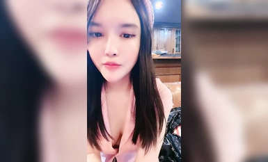 High value sexy girl full face passionate show, firm tits so tempting nipples are pink, stripped naked masturbation fingers keying forced props inserted close-up so exciting!