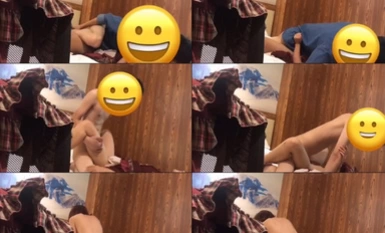 「咋倆猜拳你輸了就不做」對白搞笑玩賴男強行把話有點密的可愛漂亮小姐姐按倒扒光啪啪啪邊幹邊聊無水原版