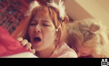 起點傳媒 性視界傳媒 XSJ122 西遊記 第1話 孫悟空吃蟠桃爆操七仙女 金寶娜