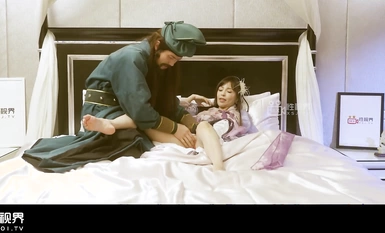 起點傳媒 性視界傳媒 XSJ128 奇淫三國之溫屌斬華雄 莉娜