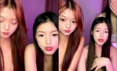 极品中的极品 【涵涵路路姐妹花】大奶姐与小奶妹的诱惑~成年学生被狼~非常哇塞 和尚看了也要射！3V (1)