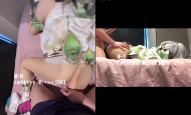 牛逼大神『M-N』最新约啪足交COSER三部曲 凌华+雷神巴尔+草神 操动漫女神 高清 (2)