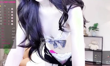 stripchat【DeepEggs】極品女神~!清純反差~細長美腿~跳蛋猛震 (18)