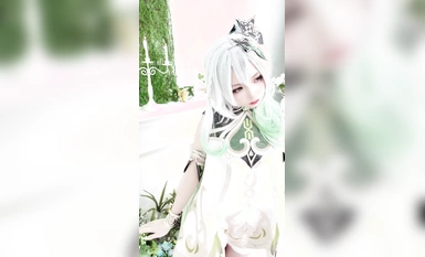 고급 ACG 업계 여신 폭발 기계 소녀 ▌야옹 요시 ▌레어 T3 멤버 "원신 - 나시다"초 미녀 몽환 소녀 시체 보물이 터졌을거야 贊! (2)