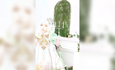 ハイエンドACG業界女神爆裂マシンガール▌ニャー吉▌レアT3メンバー「元祖神-ナシダ」超美少女夢見る死骸の宝物が破裂したに違いない贊！ (1)