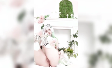 ハイエンドACG業界女神爆裂マシンガール▌ニャー吉▌レアT3メンバー「元祖神-ナシダ」超美少女夢見る死骸の宝物が破裂したに違いない贊！ (1)