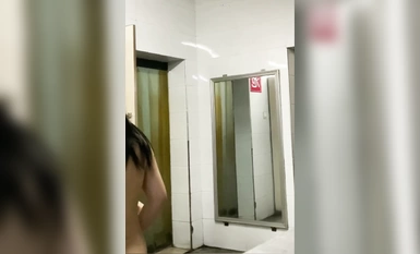 여자 구덩이 여자 시리즈! 파렴치한 여성 온천 목욕탕 내부 몰래카메라 촬영 + 내실 음란 동영상 노출 + 가끔 목욕하는 여성 입주자 엿보기 (3)