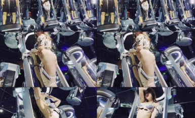 海鮮饅頭穴女神『阿朱』2月全新科幻風新作《超魅機甲機器人》超爆秀人頂流高清(1).