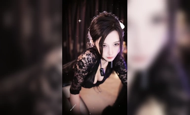 百萬超美網『餘多』最新寫真私拍尤物般的極品女神妲己的古風誘惑力黑絲高跟乳液誘惑2