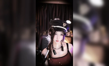 百万人の超美人ネチズン「YuDuoDuo」最新プライベート写真撮影 YouYiYiのような非常に良い女神大地の古風な魅惑的な力 黒いシルクのハイヒールのローション誘惑3