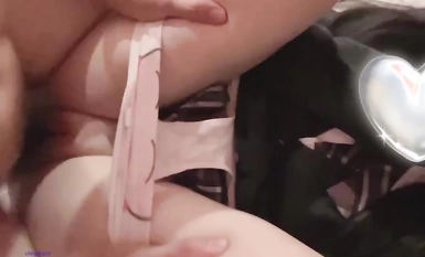 진짜 백호 핑크 전복 로리타! 진짜 털이없는 보지의 큰 컬렉션에서 골드 마스터에 자위와 섹스 (7)