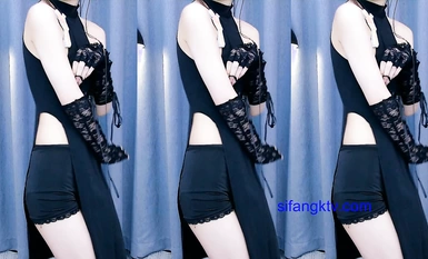 Siaran langsung CC @Nian Ke Wan Yuan memperibadikan koleksi tarian bogel (2)