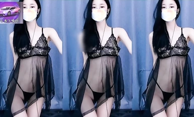 CC live na broadcast @Nian Ke Wan Yuan na-customize na koleksyon ng hubad na sayaw (4)