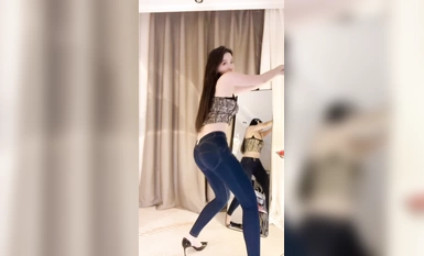 นักเต้นหน้าตาสูงของ Douyin @circle吖คอลเลกชันการเต้นรำสุดฮอตที่ปรับแต่งเอง (5)