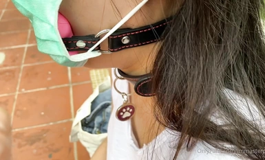 Hamba seks melatih perempuan jalang Hong Kong "Dogm", pelbagai jenis seks terbaru, seks oral, persetubuhan marah, penembusan pussy, close-up, deep throat, melutut dan menjilat, HD (19)