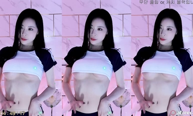 AfreecaTV ダンスガール 蔡静 魅惑のホットダンスミニコレクション (3)