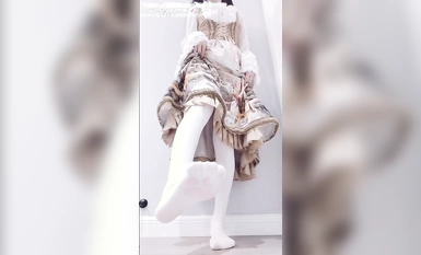 白虎福利姬@cuteli(占星貓) 尺度新作小合集[ (3)