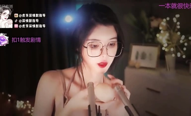 HYTV高顏值主播@深情默指導 asmr耳騷合集 (2)