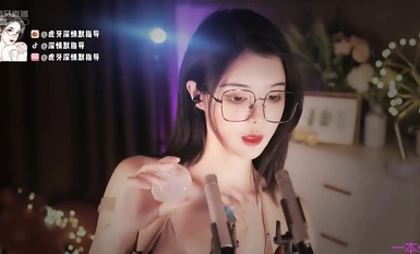 ผู้ประกาศข่าวที่ดูดีของ HYTV @ คำแนะนำเงียบ ๆ ที่รักใคร่ asmr คอลเลกชันการแสดงหู (6)