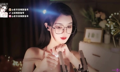 ผู้ประกาศข่าวที่ดูดีของ HYTV @ คำแนะนำเงียบ ๆ ที่รักใคร่ asmr คอลเลกชันการแสดงหู (6)