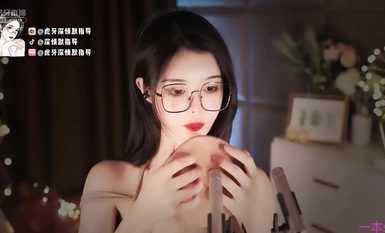 ผู้ประกาศข่าวที่ดูดีของ HYTV @ คำแนะนำเงียบ ๆ ที่รักใคร่ asmr คอลเลกชันการแสดงหู (6)