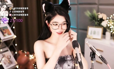 HYTV高顏值主播@深情默指導 asmr耳騷合集 (2)