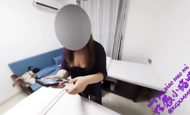 [リアル誘惑】恋人とマッサージ店でマッサージ師を誘惑してみた 3P (5-1)