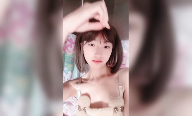 學生主播@我就是嗚崽醬 宿舍尺度福利秀 第二彈2 (2)