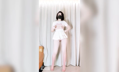 콘트라스트 복지지@나이미 奶咪(奶味小咪)23年3-4月视图新作合集-23.4月 핑크와 화이트 (1)