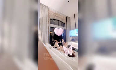 名媛福利姬@海綿爸爸 淫亂私拍視圖合集1 (4)