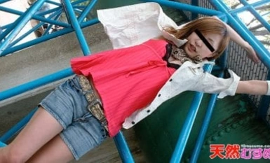 10mu 041010_01 水沢れな 服の上からヌルヌルプレイ