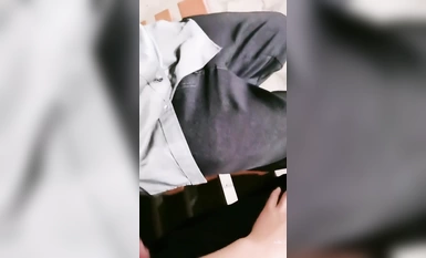 屋外での通行人の誘惑 (8)