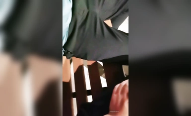 Zhen Meili ngoài trời quyến rũ người qua đường (9)