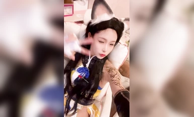 Ang napakagandang Internet celebrity na "Treasure Girl" na may bayad na external group video ay nag-leak, mapang-akit na hubad na sayaw at daing na pinagsama-samang koleksyon ni Ziwei (3)