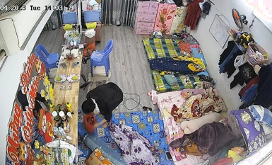 Ang pinakabagong pribadong silid ay tumagas noong 2023. Nabasag ng mga hacker ang camera at palihim na kinukunan ang pagpapalit ng damit at pagligo sa banyo ng dormitoryo ng pamilya sa maraming pagkakataon (4)