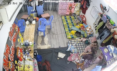 私房最新流出2023 黑客破解攝像頭偷拍 多場合家庭宿舍廁所更衣洗澡 (6)