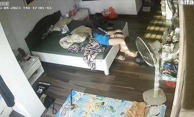 ห้องส่วนตัวล่าสุดหลุดในปี 2566 แฮกเกอร์บุกกล้องแอบถ่ายเสื้อผ้าเปลี่ยนและอาบน้ำในห้องน้ำหอพักของครอบครัวหลายต่อหลายครั้ง (31)