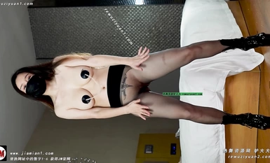 가장 치열한 이슈! 무용단의 "F 가슴" 로열티 - 하이 치옹 - 슈퍼 멤버 에디션 - 거의 알몸 - 하이 컷 투명 스타킹 - 보지 & 가슴 (6)