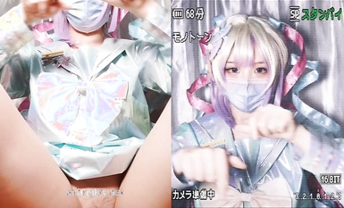 青春無敵 推特人氣極品蘿莉可甜可鹽百變舞姬【嗨醬】高價定製完結，裸舞、懟臉紫薇⭐視覺沖擊 (25)