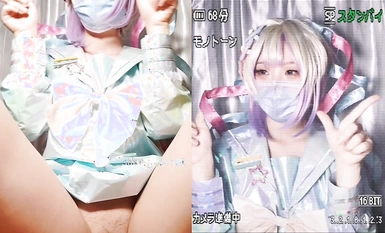 青春無敵 推特人氣極品蘿莉可甜可鹽百變舞姬【嗨醬】高價定製完結，裸舞、懟臉紫薇⭐視覺沖擊 (25)