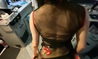 可愛いガンナーが、ノーパンのチャイナドレスで私のところに来るんだ。