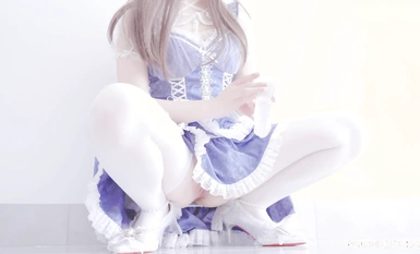 清新小仙女〖米胡桃〗超可愛美少女絕世美穴名器白虎 大肉棒速攻嫩穴白漿溢出 LO白絲又純又欲