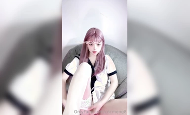 6 월 초 대조적 인 넷루트 여신 "욕망의 꿈"의 최신 유료 비공개 사진, 학생 복장은 음탕하고 매혹적인 최고의 보지, 같은 프레임에서 희귀 한 보지 포인트, HD (3)