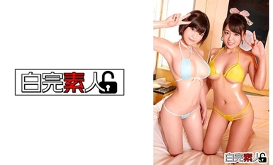可愛くて巨乳で愛想も良い完璧な2人と乱交しました！とにかくエロいです！