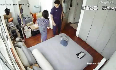 家庭攝像頭破解偷拍！少婦一個人在家寂寞難耐 自慰解決，老公回來了，開心的像個小孩.piece_part