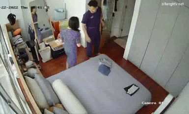 家庭攝像頭破解偷拍！少婦一個人在家寂寞難耐 自慰解決，老公回來了，開心的像個小孩.piece_part