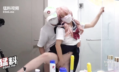 (猛料原創)(ml-4)(20230618)粉嫩jk白虎萌妹廁所瘋狂被輸出-櫻花小貓
